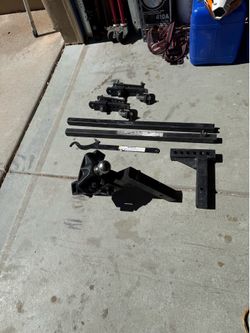 Trailer Hitch/tow bar setup