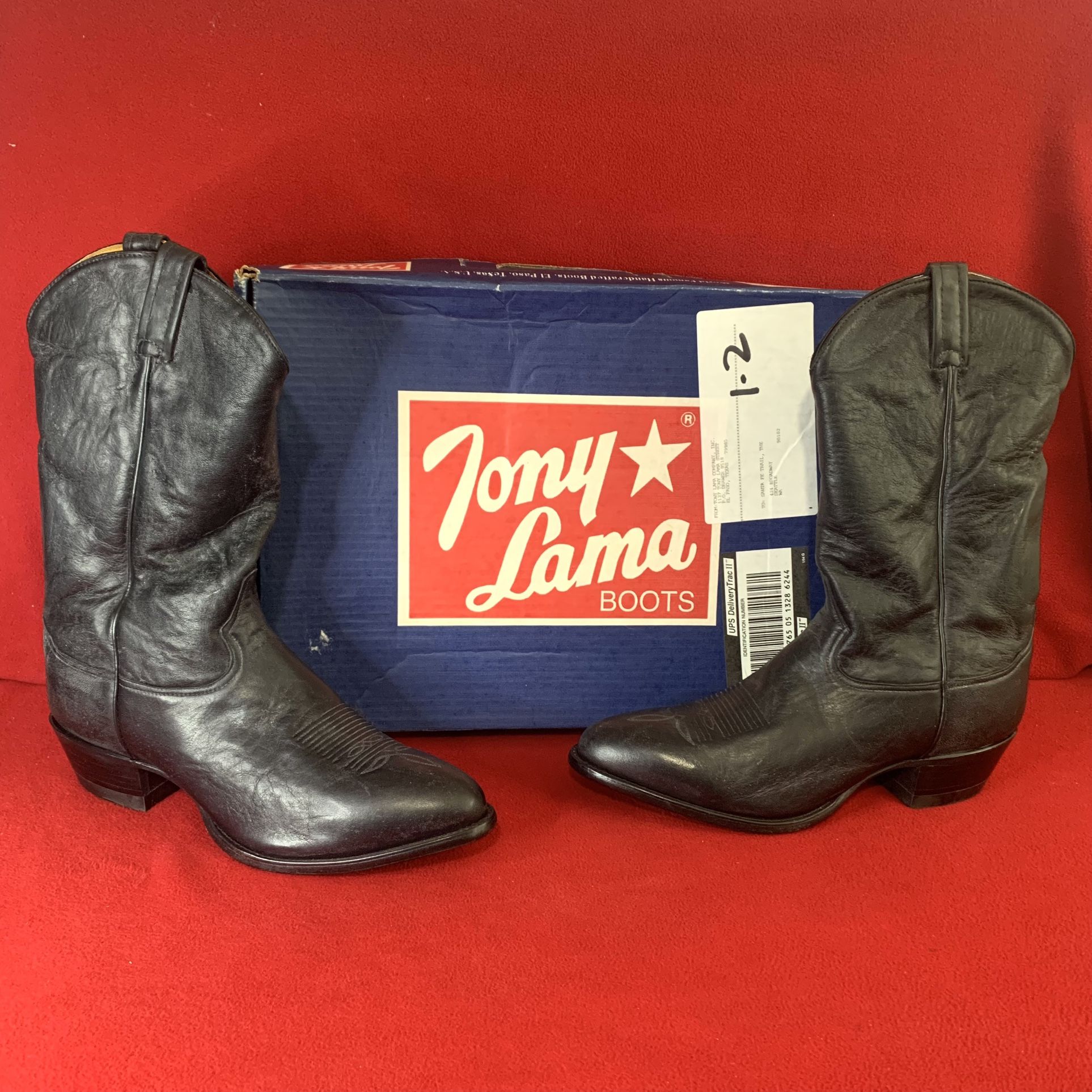 Tony Lama Mens Cowboy Soft 12 D Boots 6156