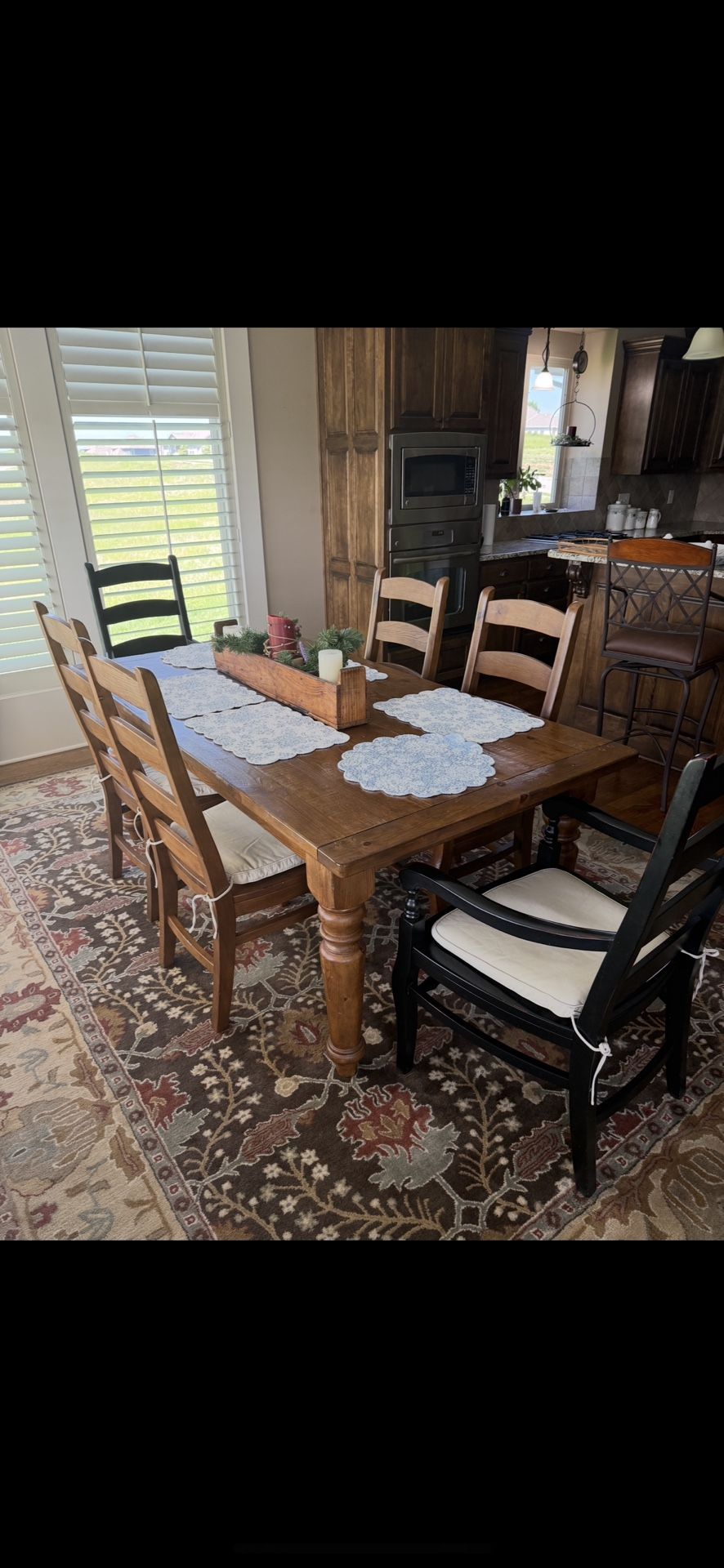 Pottery Barn Farmhouse Table and Chairs