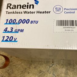 Tankless Water Heater New In Box 