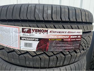 265/35R22 Venom Power Covert Grip ASP