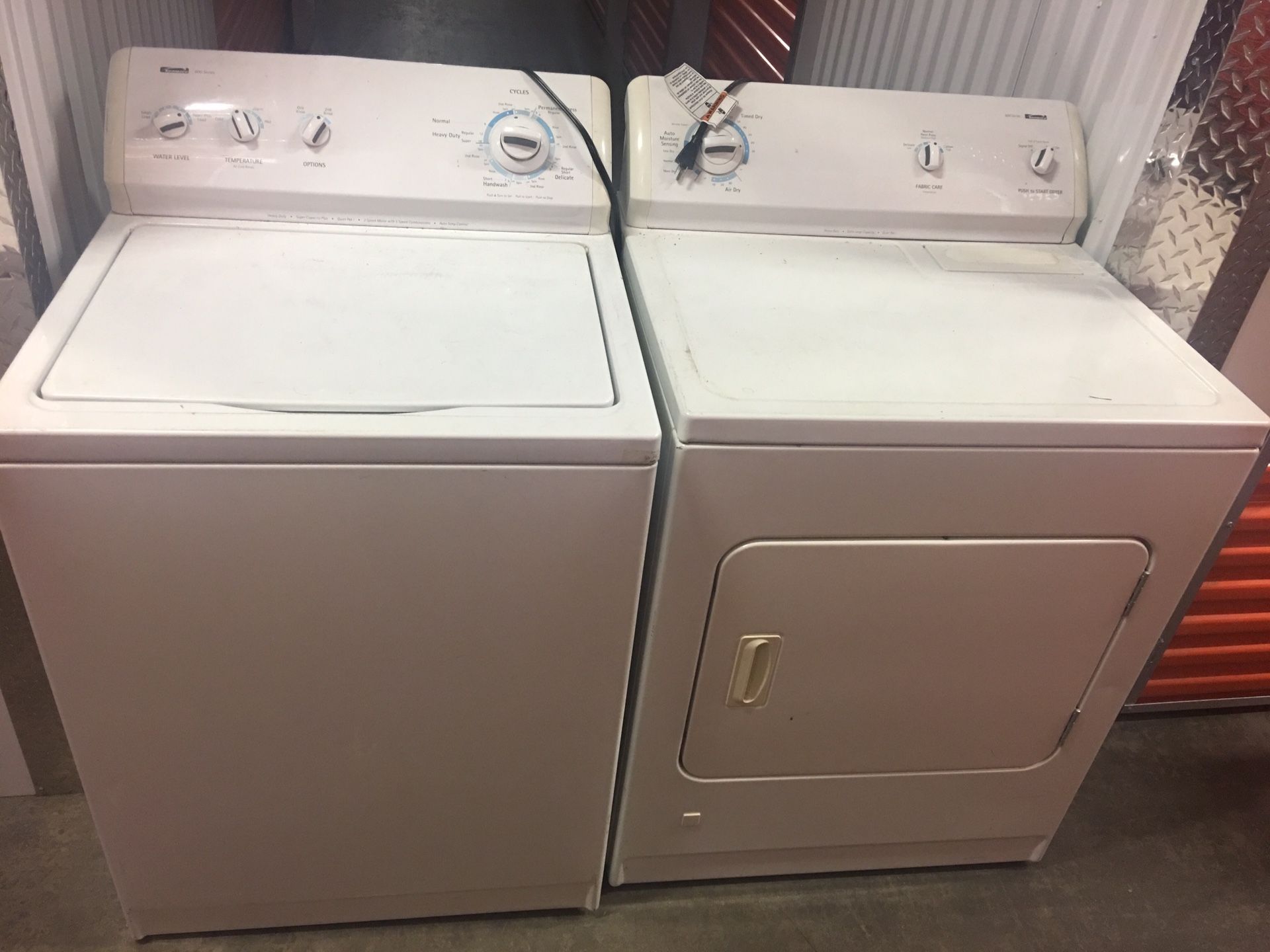 Kenmore Washer & Dryer Set