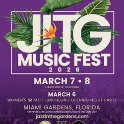 Jazz in the Gardens tickets