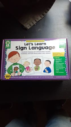 Let's learn sign language Pre K-2nd grade