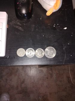 Collection Of 1972 Coins From The U.S And A Single Coin From Guatemala From 1972