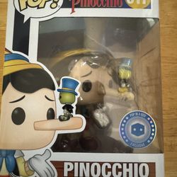 Funko POP Disney Pinocchio and Jiminy Cricket #617
