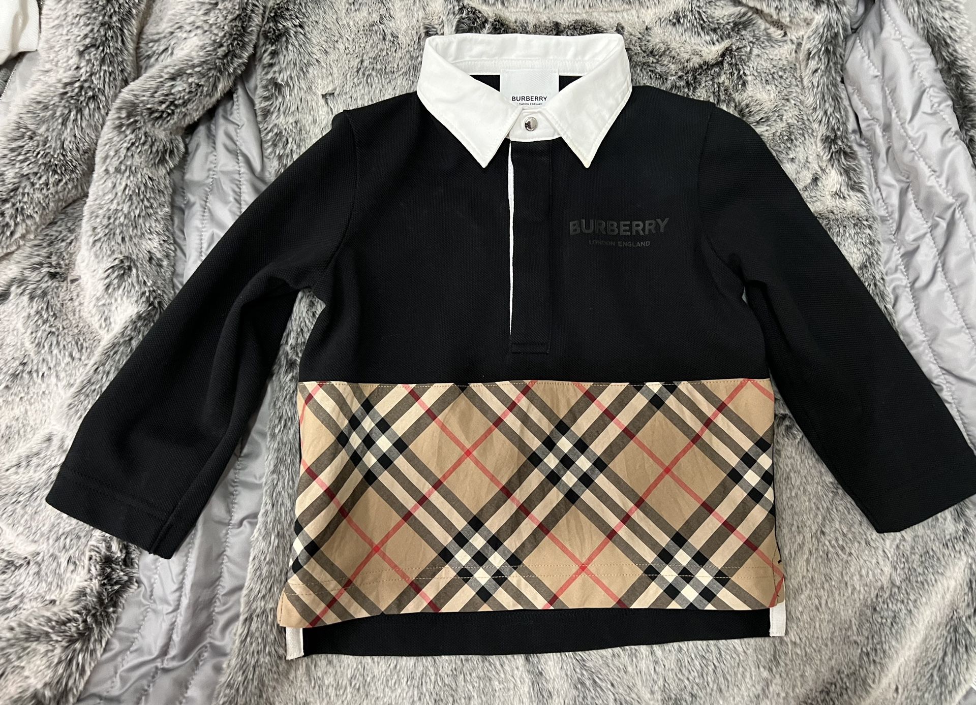 Toddler Boy Burberry Long Sleeve