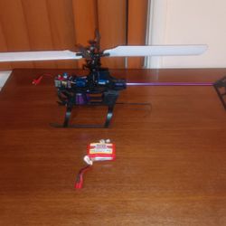 Horizon Hobby 6 Channel 2.4GHZ RC Helicopter With Lipo Battery Included $20