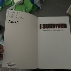 I Survived Book The Titanic 