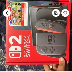 Nintendo switch 2 brand new 1 month old  with game bonanza King Kong
