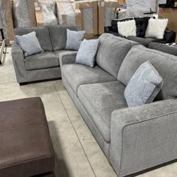 Altari Alloy Living Room Set Sofa And Love seat 