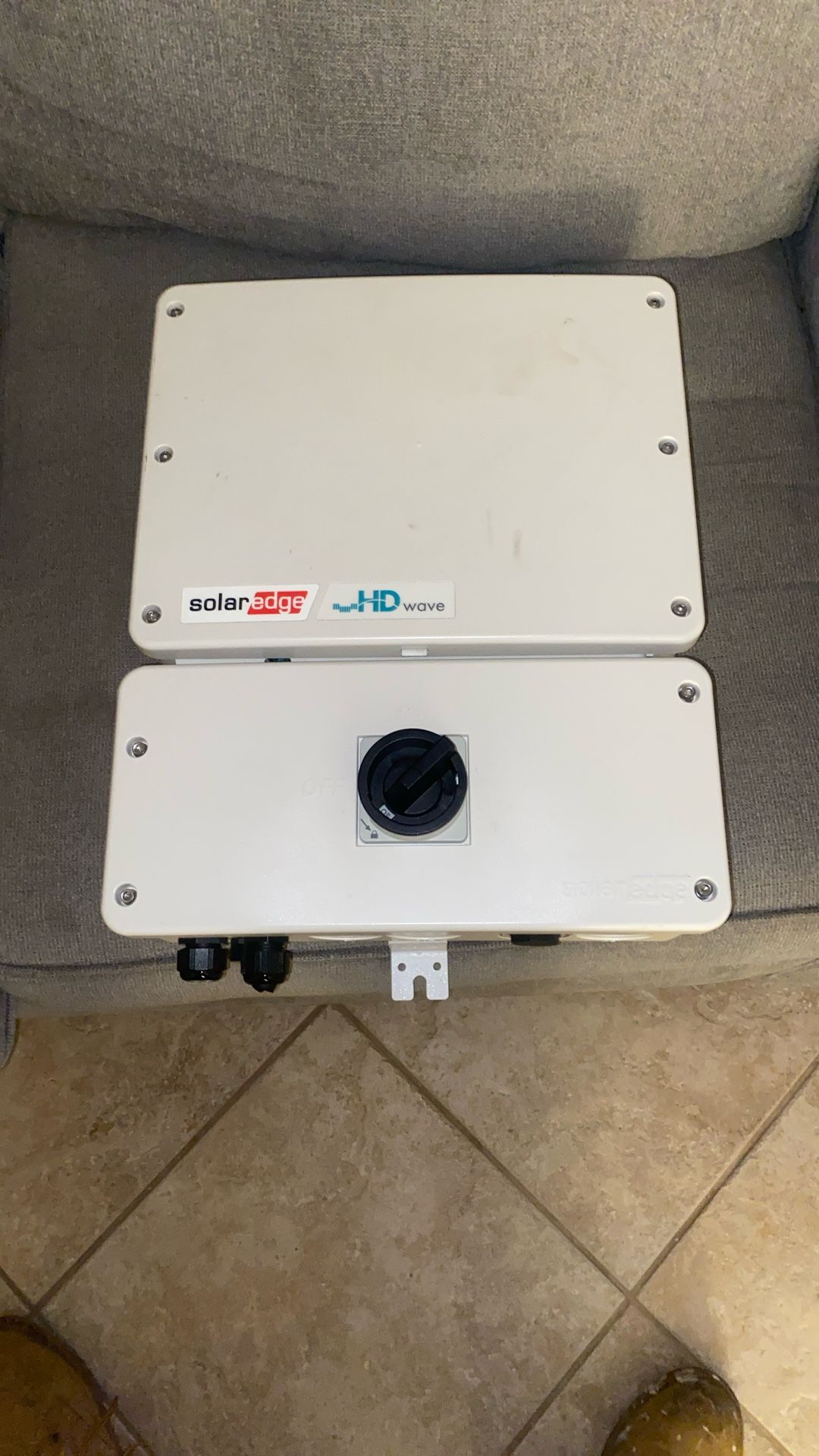 SolarEdge, SE6000H-US HD-Wave, Non-Isolated 1-Ph, Grid Tied Inverter, 6000W, 240VAC, Arc-Fault Protection, SE6000H-US000BEU4