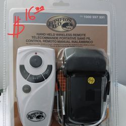 Hampton Bay
Ceiling Fan Remote Control