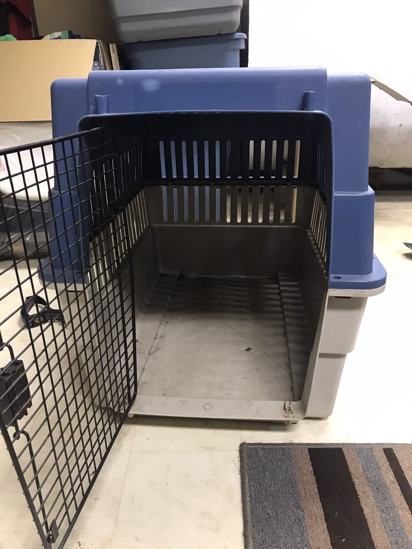 Plastic Large Dog Container