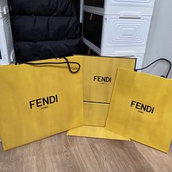 Fendi box and bag