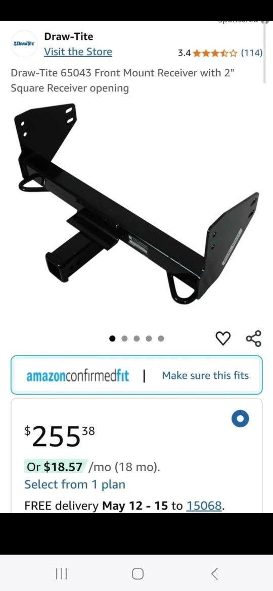 Draw Tite 65043 Trailer Hitch Tow