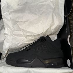 Jordan 4 Black Cat Size 4Y