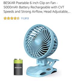 Rechargeable  Fan 