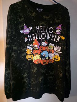 Hello Kitty and friends Halloween sweater size larges both for 25 ✨️