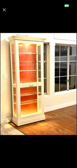 China sliding vitrine