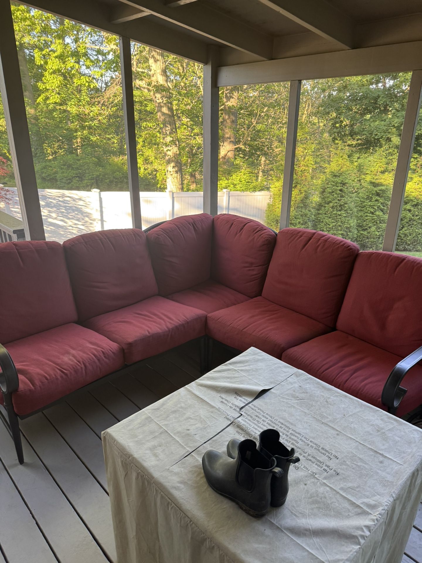 Out Door L Shape Couch