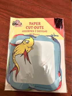 Dr. Suess decorative set –NEW– bulletin board, reading, students, classroom, teacher, border
