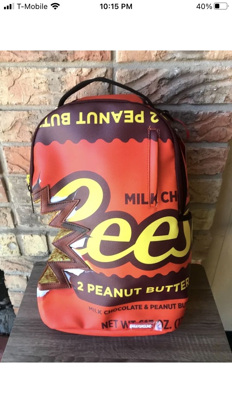 Sprayground Hershey Reese’s Shark Bite Backpack (NEW) for Sale in San