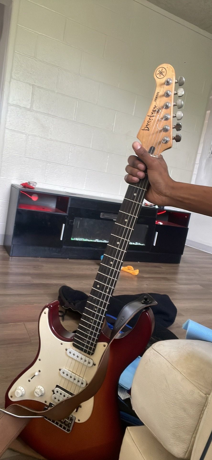 Yamaha Pacifica electric guitar