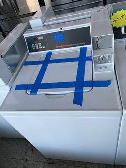 SpeedQueen Washer with Coin Drop Box - Programs to any Rate Amount Ask for Details