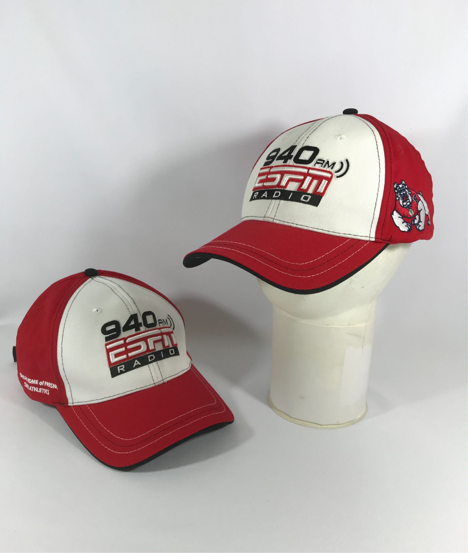 2- Unisex Memorabilia Collectors Radio Fan Hats OSFM Adjustable