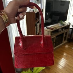 Red Croc Bag
