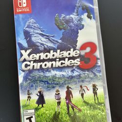 Xenoblade Chronicles 3 Nintendo Switch 