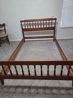 Queen size bed frame