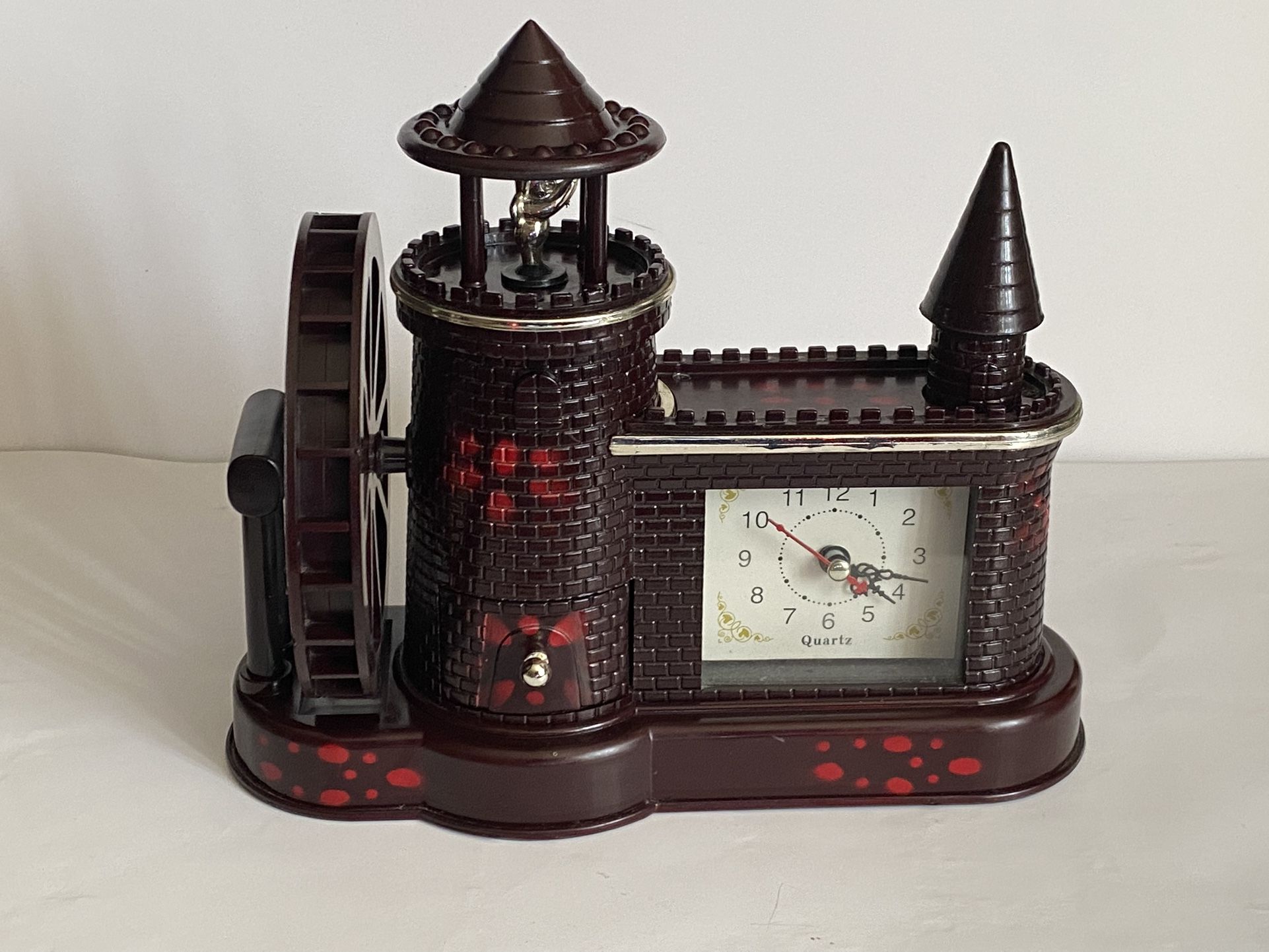 Musical Jewelry Box With Clock
