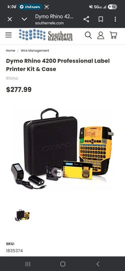 Dymo rhino 4500