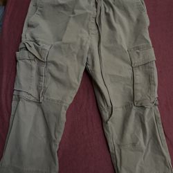Pacsun khaki cargo pants