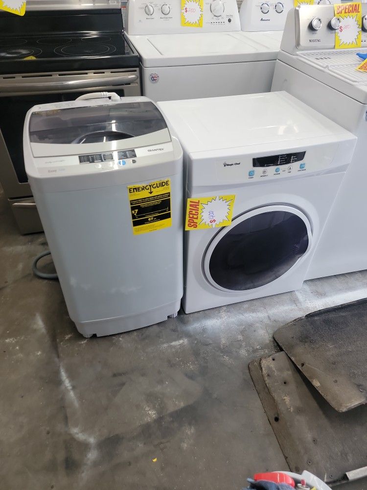 Giantex Washer Machine And Magic Chef Dry