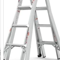 Keller K-pro 17. Adjustable Ladder. 