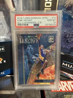 2018 Panini Donruss Optic Kobe Bryant PSA 10