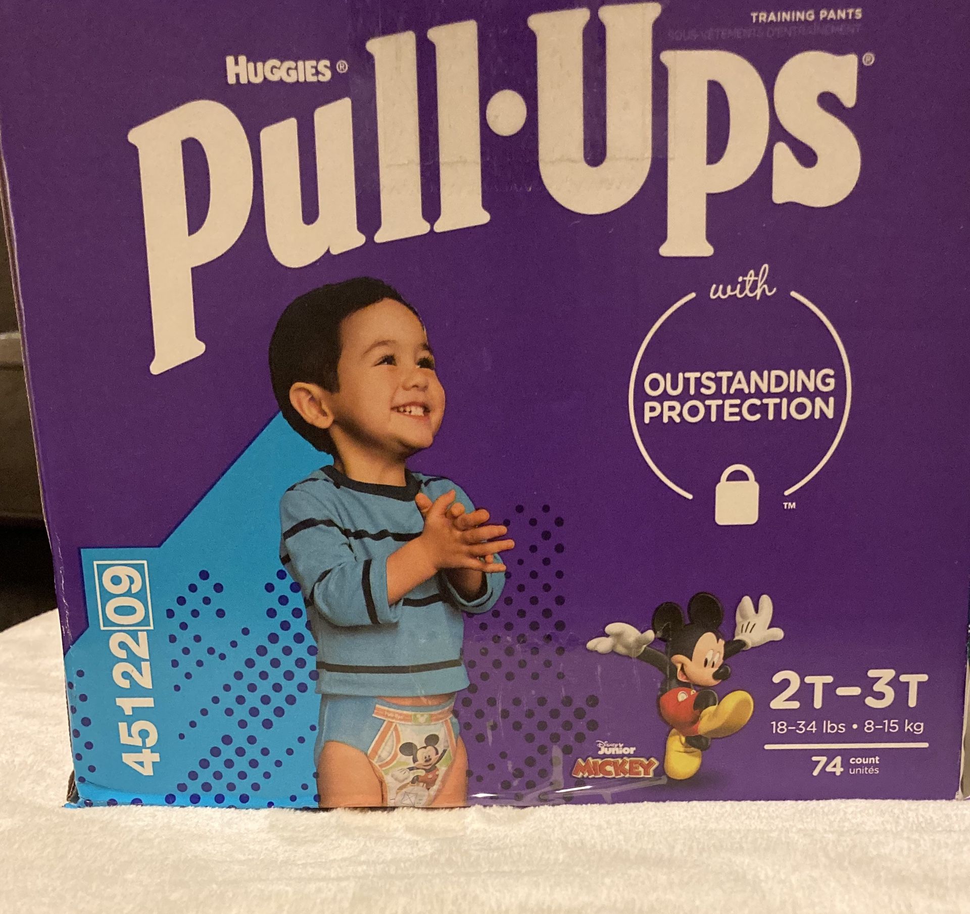 Huggies Pull Ups Learning Designs Boys' Training Pants - 2T-3T 74 count