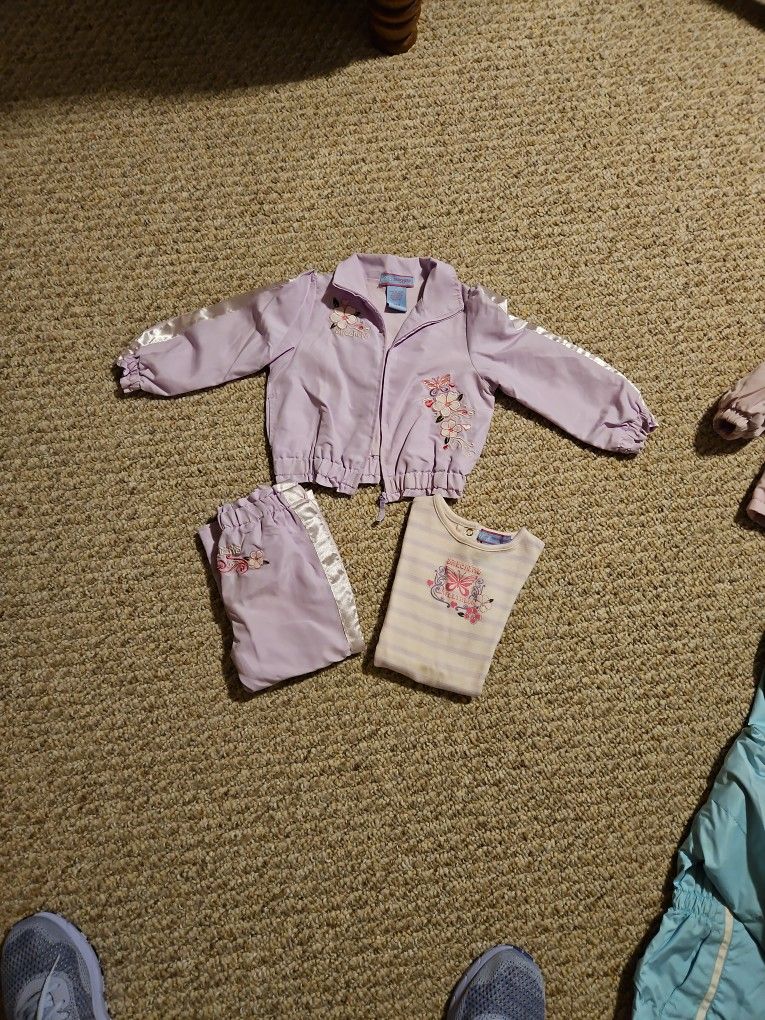 Sketchers 3 Piece Outfit,  Pants, Shirt And Jacket