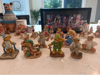 Cherished Teddies Figurines – Collectible Bear Set (Bundle or Individual)