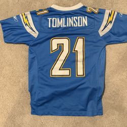 L Tomlinson Chargers Jersey OG. Size Youth Medium 
