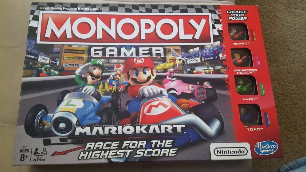 Mario Kart Monopoly