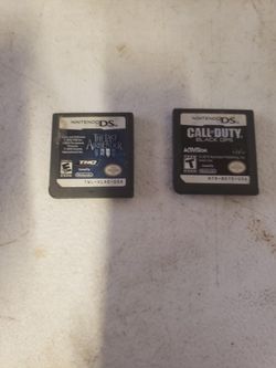 Avatar the last airbender and cod black op for ds xl