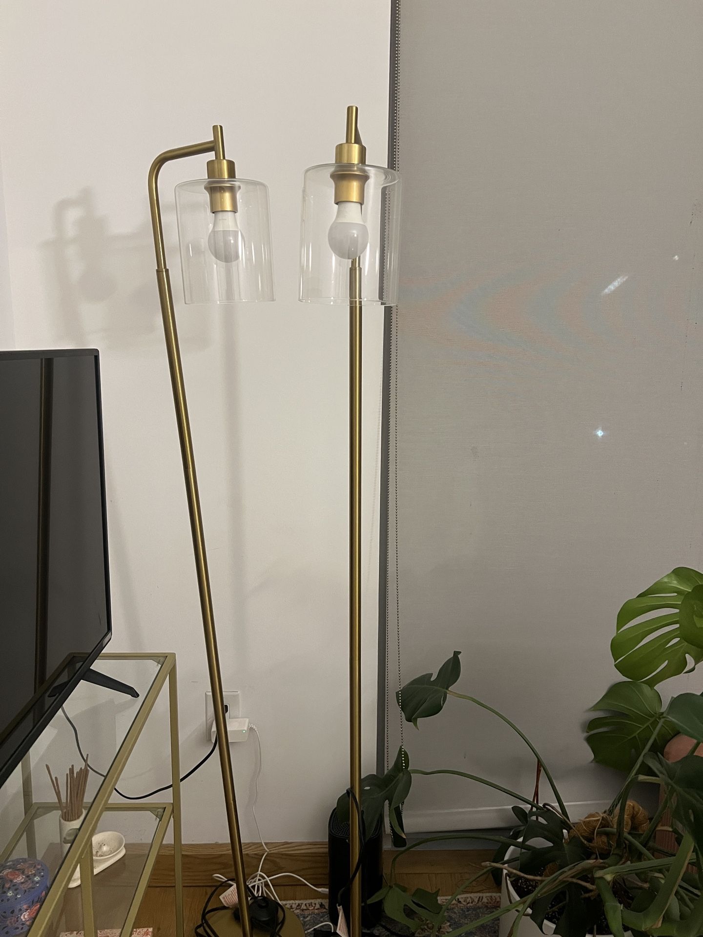 Floor Lamp Gold Fixture