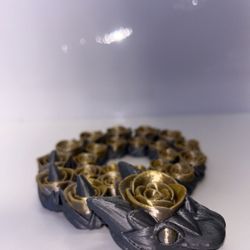 3D Printed Rose Snake 
