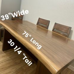 Dining table / Negotiable 