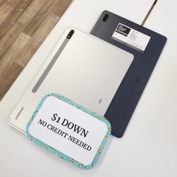 Samsung Galaxy S7 Plus Tablet - 90 DAY WARRANTY - $1 DOWN - NO CREDIT NEEDED 