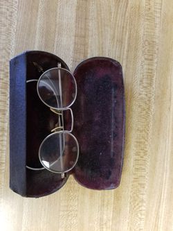 Vintage Old Round Wire Frame Glasses